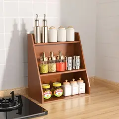 HALMAN - Organizador De Escritorio De Madera Para Oficina Y Hogar