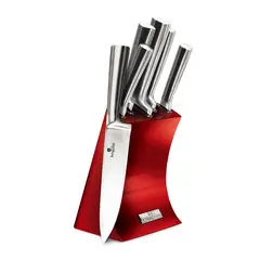 BERLINGER HAUS - Set de Cuchillos de 6 pzs con Atril Metalico