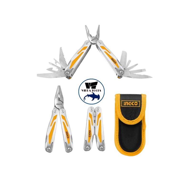 Alicate Multiherramienta Con 15 Funciones + Funda Hfmft0115