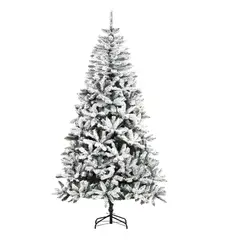 LUMAX - Arbol De Navidad Pino Nevado 1.80m Artificial Navideño