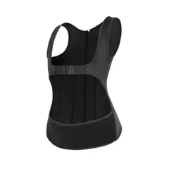 BODYVINE - Faja Maternal Soporte Pre Natal Embarazo Ajustable - Negro