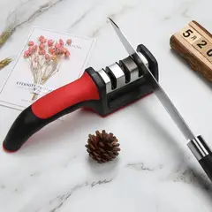 GENERICO - Afilador De Cuchillos Cocina 3 Etapas