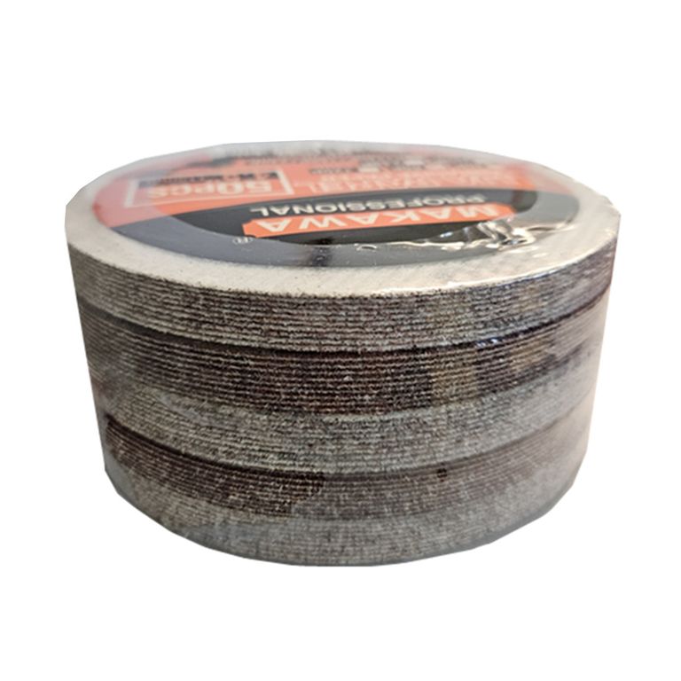 50 Disco Lija Para Pulir 115mm Velcro Grano 80 MK058080