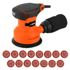 LERNEN - Lijadora Roto Orbital 350 W - Con Lijas De Repuesto