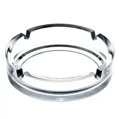 GENERICO - Cenicero Circular De Vidrio Cenicero Clasico 11cm