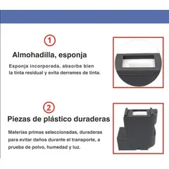 GENERICO - Caja de mantenimiento Almohadillas Impresora Epson L4150 L4160 L4260