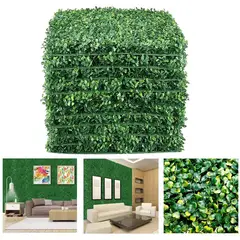 EVERSO - Pack 20 Palmeta Malla Hojas Artificiales Para Decoración 60x40 Cm
