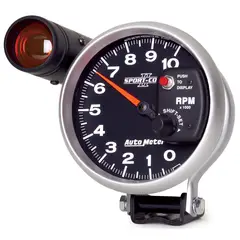 GENERICO - Reloj Sensor Tacometro Rpm AUTOMETER Shift Light Karvas