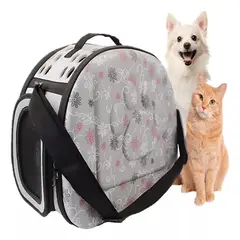 GENERICO - Bolso Transportador Mascotas Gatos Canil Transporte Perros G
