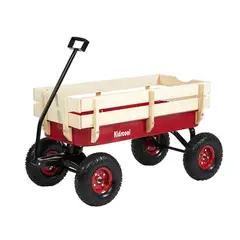 KIDSCOOL - Carro De Arrastre Wagon Rojo