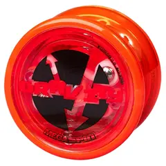 GENERICO - Yoyo Mega Spin Gravity con luces LED Naranjo