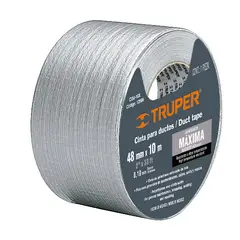 GENERICO - CINTA GRIS TELA MULTIUSO 50M TRUPER/TOOLCRAFT