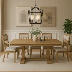 MSA MUEBLES SANTA ANA - Juego de Comedor 8 Persona Allegro