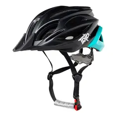 TRIP - CASCO MTB DELIRIUM BLACK TURQUESA - TALLA M