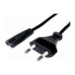 GENERICO - Cable De Poder Tipo 8 Para Radio Impresora Ps4
