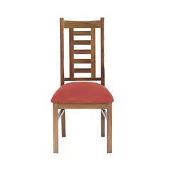 MUEBLES AMERICA - Silla Nacional Comedor Color Nogal Terracota