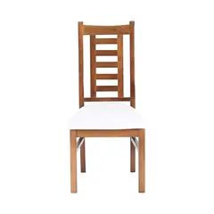 GENERICO - Silla Nacional Comedor Color Nogal Crudo.