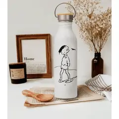 HERENCIA COLCHAGUA - Botella de Agua Papelucosas Ilustraciones YOLA, papelucho Nº12