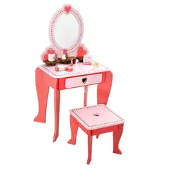 KIDSCOOL - Tocador Love Con Accesorios Rosado
