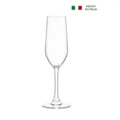 BORMIOLI - Set De 6 Copas De Champagne 200Cc, Riserva ROCCO