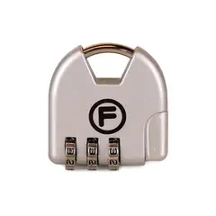 F - Candado gris 3 dígitos la Maleta de Chile