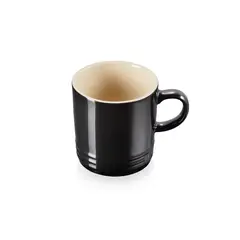 LE CREUSET - Taza de 350ml Negro Brillante