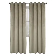 CASATUA - Cortina 100% Blackout Engomada Terciopelox2Casatua 135x220 - Caqui