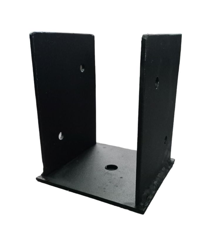 Base de Anclaje para Pilar de 4 Pulgadas - Ideal para Terraza y Pérgola