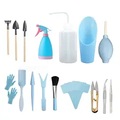 PAGANOOM - 21Pcs Mini herramientas de jardín