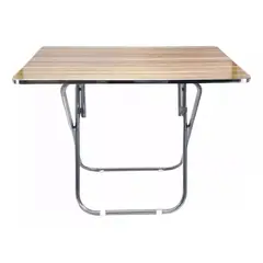 GENERICO - Mesa Plegable Portatil 80 Cm Para Exterior Multifuncional