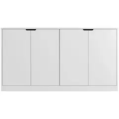 BE DESIGN - Buffet 4 Puertas Compaq Blanco