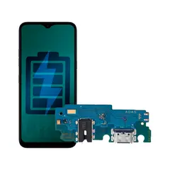 GENERICO - Flex de Carga Compatible con Samsung A04S Conector Tipo C