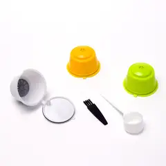 PAGANOOM - 3 Pack Cápsulas Filtros de Café Recargable