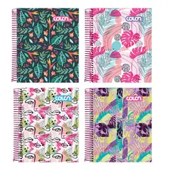 TORRE - Pack 6 Cuadernos Book Femenino 7m x150 Hojas