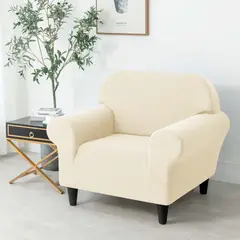 PALERMO - Funda protectora sofa 1 cuerpo marfil