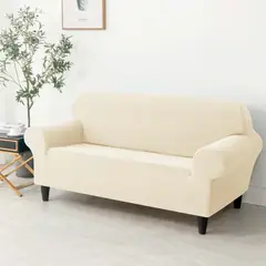 PALERMO - Funda protectora sofa 2 cuerpos marfil