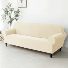 PALERMO - Funda protectora sofa 3 cuerpos marfil