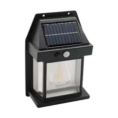 GENERICO - Farol Solar De Pared Con Sensor Movimiento Luz Cálida Exterior