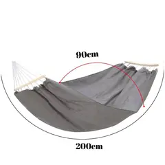 GENERICO - Hamaca De 1 Plaza / Camping Jardin Casa Gris