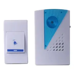 GENERICO - Timbre Inalambrico A Pilas Con Sonido Sin Luz Sin Cables