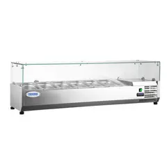BOZZO - Vitrina Refrigerada Salsera Sobremesa 140Mts