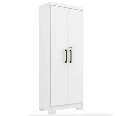 BE DESIGN - Estante Con Puertas Multiuso Blanco Mate Zanzini