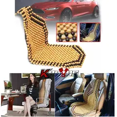 GENERICO - Respaldo Asiento Bolas Madera Bambú Silla Asiento Karvas