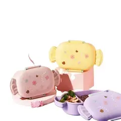 GENERICO - Tapper Hermetico Lonchera kawai Niños Niñas Colación