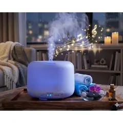 GENERICO - Humidificador bluetooth Ultrasónico Aromas De Esencia