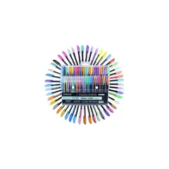 GENERICO - Set Colores Gel Fluorescentes Neón 48und