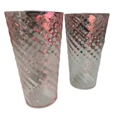 GENERICO - Set 12 vaso transparente camping 15 cm