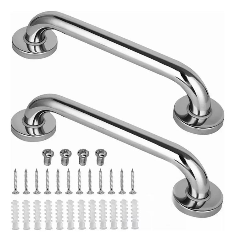 2 x Barra De Seguridad Para Baño 40 cm