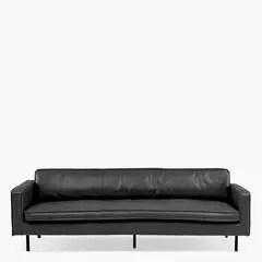 FORM DESIGN - Sofa 3C Sinatra Cuero Negro Form