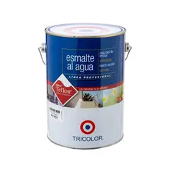 TRICOLOR - ESMALTE AGUA GAL BLANCO NACAR TRIC PROF